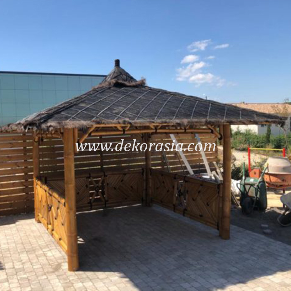 Bamboo Gazebo for Home Garden, Bamboo Gazebo Outdoor